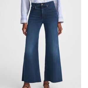 Madewell Flared Wide Leg Crop Jean